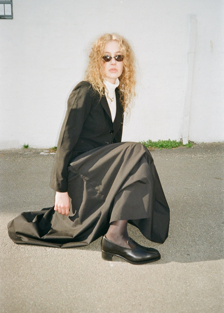 PEDESTRIAN Loafer. Black. Women