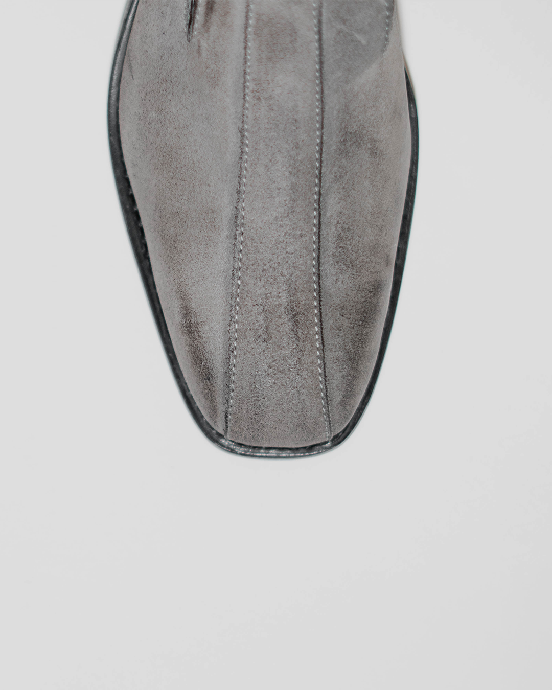 PEDESTRIAN Loafer. Grey. Women.