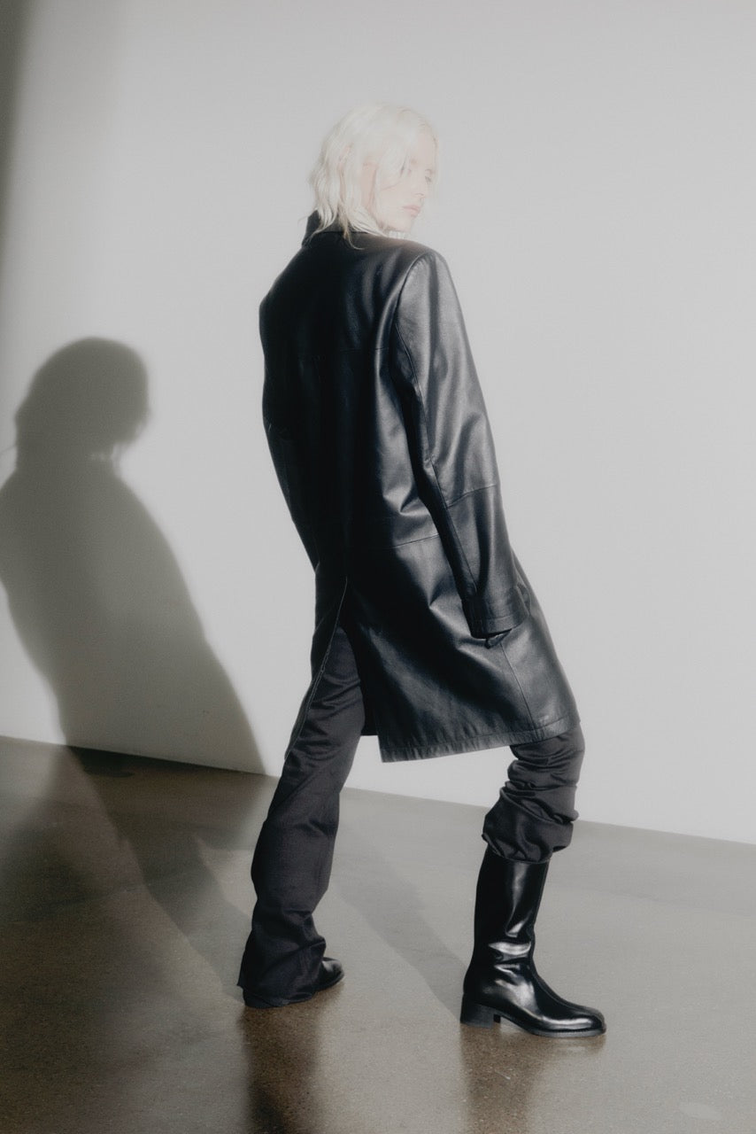 PEDESTRIAN Boot. Black. Women