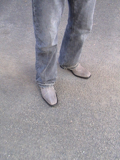PEDESTRIAN Loafer. Grey. Men.