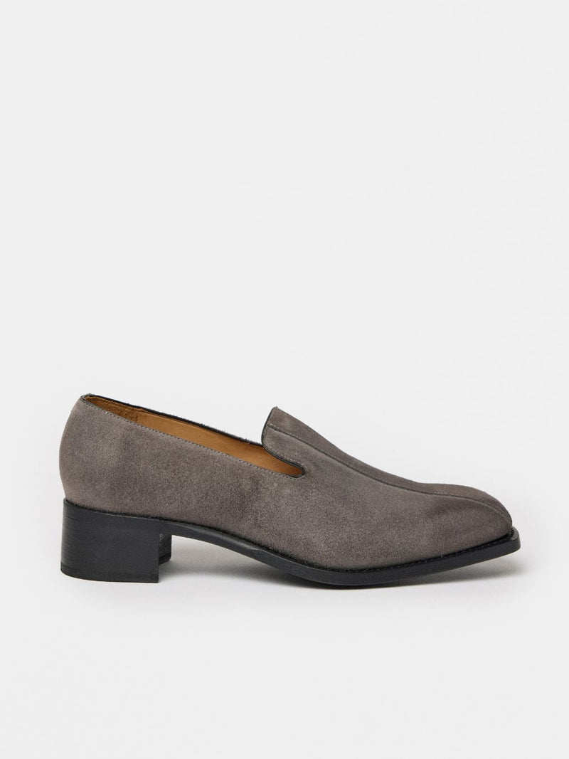 PEDESTRIAN Loafer. Grey. Men.