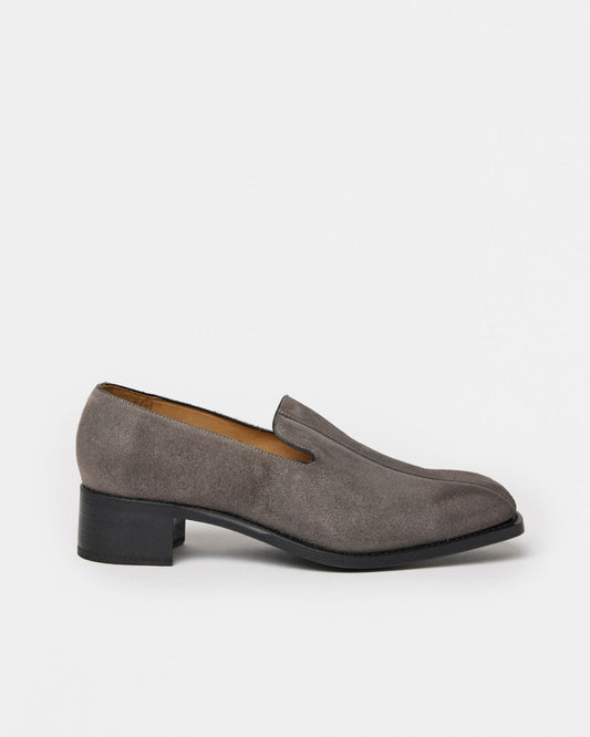 PEDESTRIAN Loafer. Grey. Men.