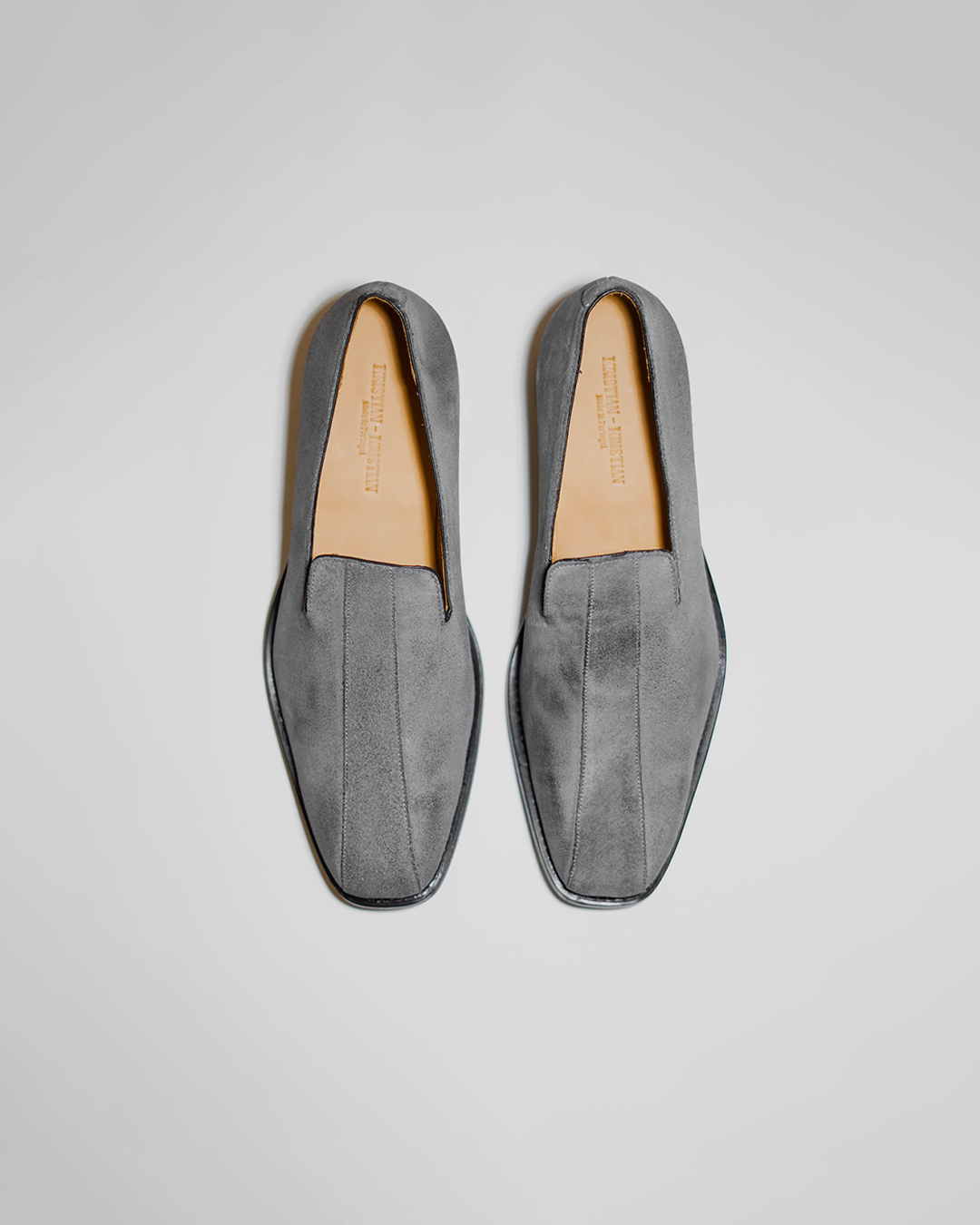 PEDESTRIAN Loafer. Grey. Men.