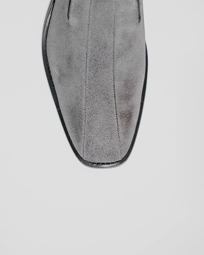 PEDESTRIAN Loafer. Grey. Men.