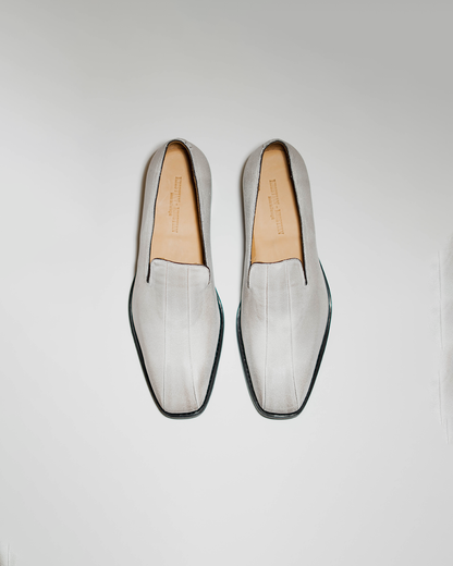 PEDESTRIAN Loafer. Dirty White. Men.